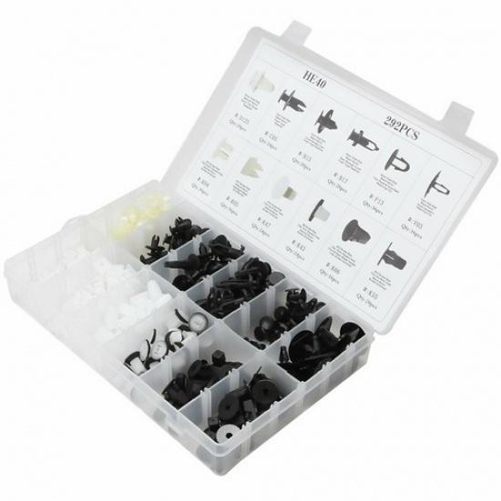 Car Door Trim Push Retainer Fender Hood Bumper Body Clip For TOYOTA 317 PCS EA