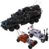 Безумный Макс Военный Грузовик Гигалошадь Райсигер Авто Модель Чемпионский Автомобиль из Фильмов Камарус Игрушки Кубики для Детей Подарки на День Рождения