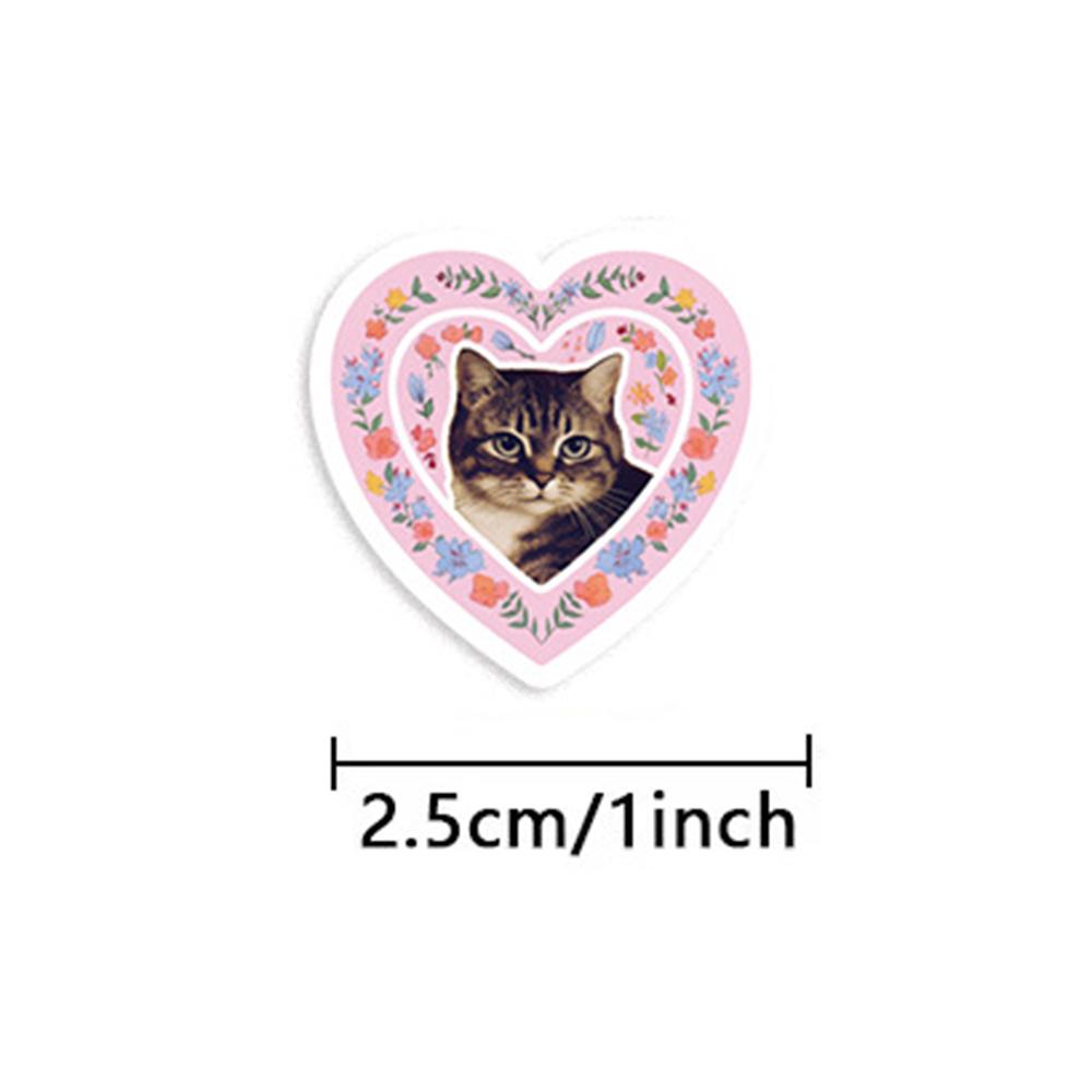 100-500pcs Cartoon Animal Cat Sticker Graffiti Stickers For Bicycle Hand Account Pencil Case Gift Decals Stationery Stickers
