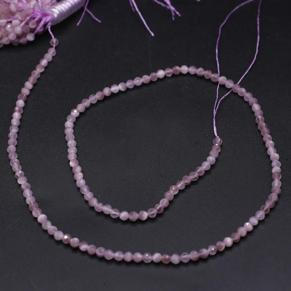 1 нить, граненые бусины из натурального камня, модные опаловые бусины-разделители для изготовления ювелирных изделий, DIY ожерелья, браслеты, подвесные декоративные аксессуары 38 см