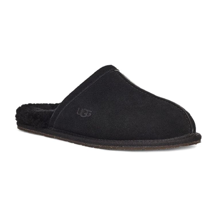 UGG Pearle Удобные Дышащие Модные Шлепанцы с Открытым Носком Женские шлепанцы Черный 1115139-BLK