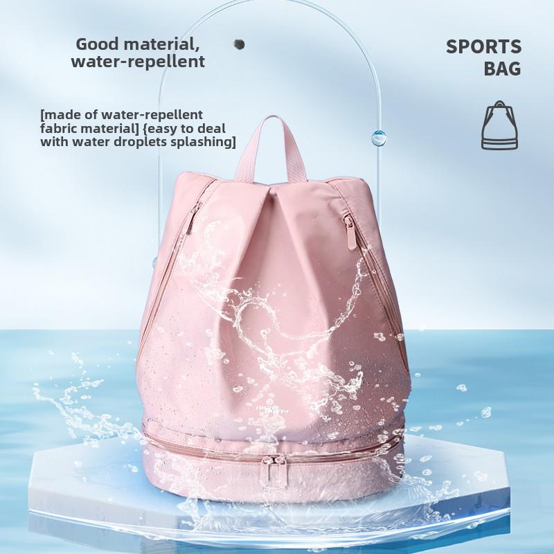 Waterproof Fitness Bag with Wet/Dry Separation, Unisex Swimming & Beach Backpack, Portable Sports Equipment Small Bag.