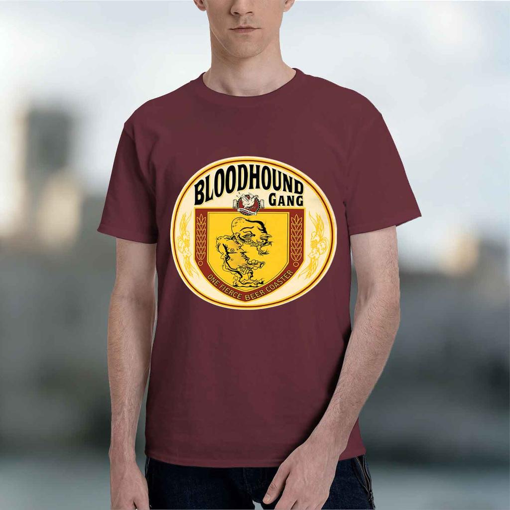 Bloodhound Gang 2026 New Model Unisexs Shortsleeve Crewneck Tshirt Classic Casual Multiple Colors And Sizes For Daily Wear Alld