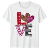 Love Never Fails Unisexs TShirt Valentines Gift For Her
