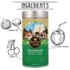 Black Tea with Coconut and Garcinia (75 G), Travancore Karma Kettle