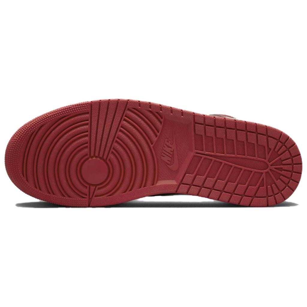 Новые JORDAN 1 Mid Gym Red Black White 2024 DQ8426-061