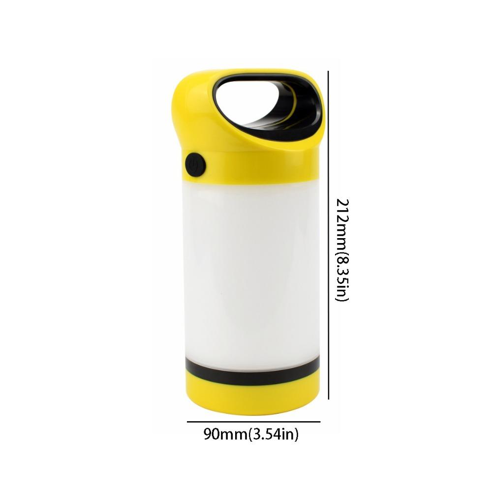 LED Lighting Outdoor Tent Lamp Portable Design Household Use LED Lantern Hanging Function Power Outage Lighting Camping Lamp