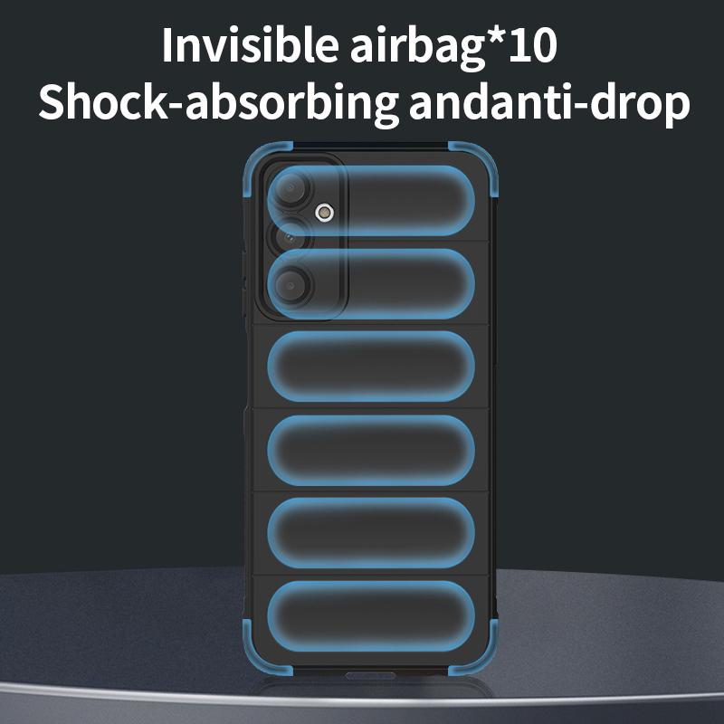 Shockproof Case For Samsung Galaxy A05 A05S A13 A14 A15 A23 A24 A25 A35 A53 A54 A55 Phone Cover Liquid Silicone Back Coque