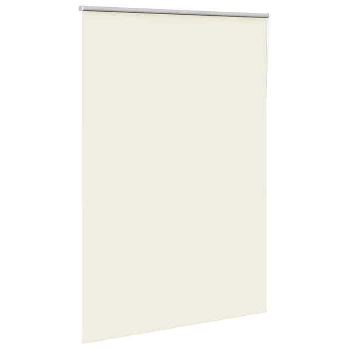 VidaXL Roller Blind Blackout Off-white 155x210 Cm Fabric Width, Day and Night Blind, Kitchen Blind, Blind 4011711