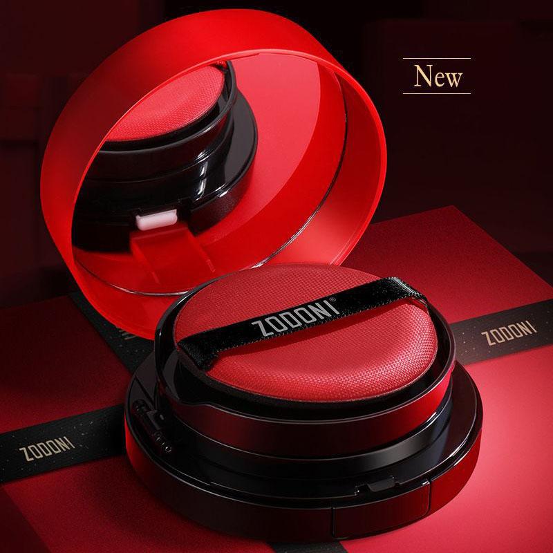 Double Layer Red Air Cushion Moisturizing Moisturizing Concealer Anti-sweat Lasting BB Cream Pressed Powder