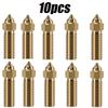 For Creality Ender 3 V3 KE K1/k1 Max Nozzle CR-M4 Nozzles Hardened Steel  Brass Copper plated For Anycubic Kobra/Vyper 3D Nozzle