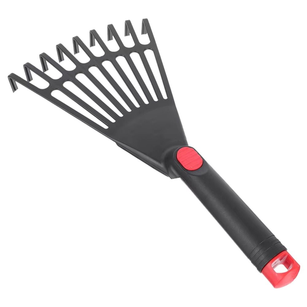 Leveling Gardening Rake Plastic Hand Rake Simple Garden Grass Leaf Rake  Lawn