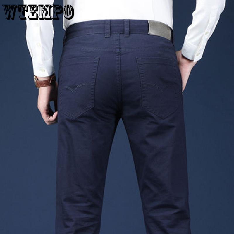 Мужские джинсы Весна и лето повседневные брюки Узкие прямые брюки Новые тонкие свободные брюки