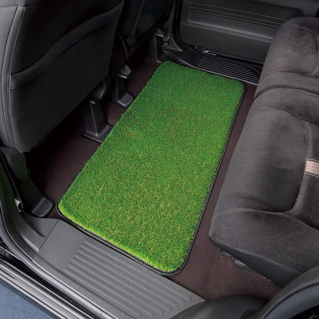 BONFORM Коврик автомобильный Field, Легковой/Стандартный автомобиль, 45x100см, Зеленый, 6458-04GN