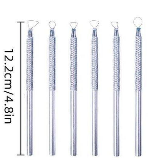 14-Piece Pottery Carving & Sculpting Tool Set for Clay and Stone