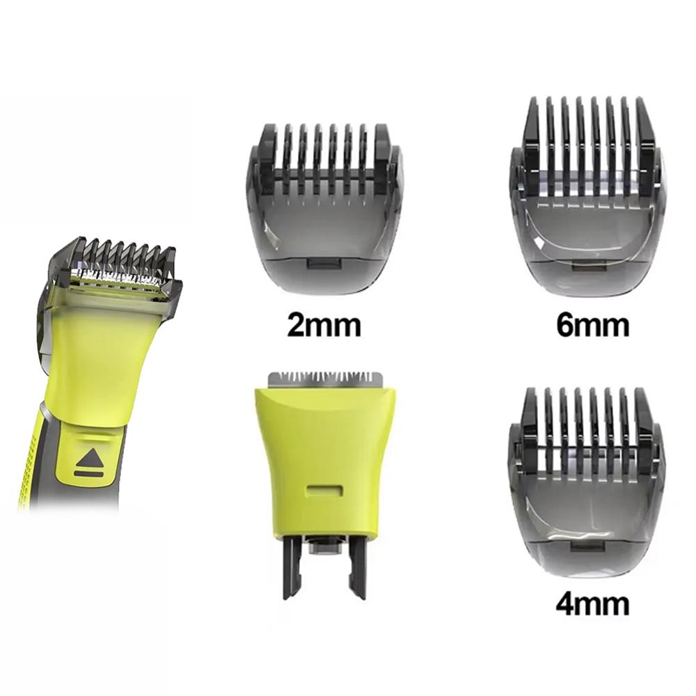 Adjustable Guards Comb Kit for Small T-Blade Razor OneBlade Nose Hair Trimmer for One Blade Electric Shaver QP2520