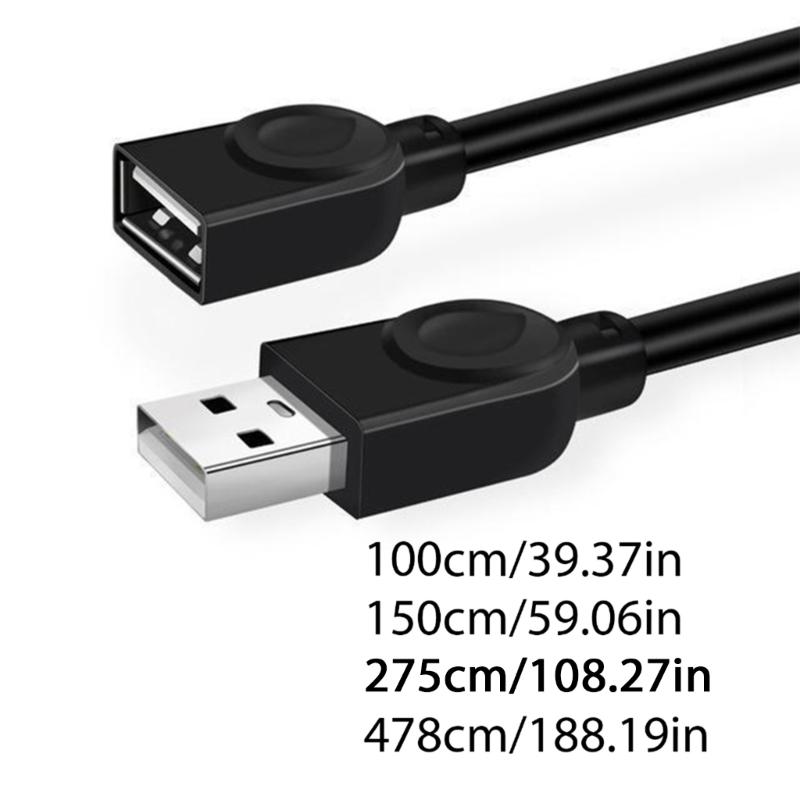 Высокоскоростной USB 3.0 удлинитель 5 Гбит/с, разъем папа-мама, кабель для передачи данных для компьютерной мыши, ноутбука