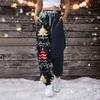 Women's Casual Fashion Sweatpants Christmas Printed Casual Pants