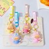 Мультяшный плюшевый брелок-подвеска для йоги Лабубу Кавайный мультяшный шнурок для телефона Милая кукла Подвеска для рюкзака Подарки