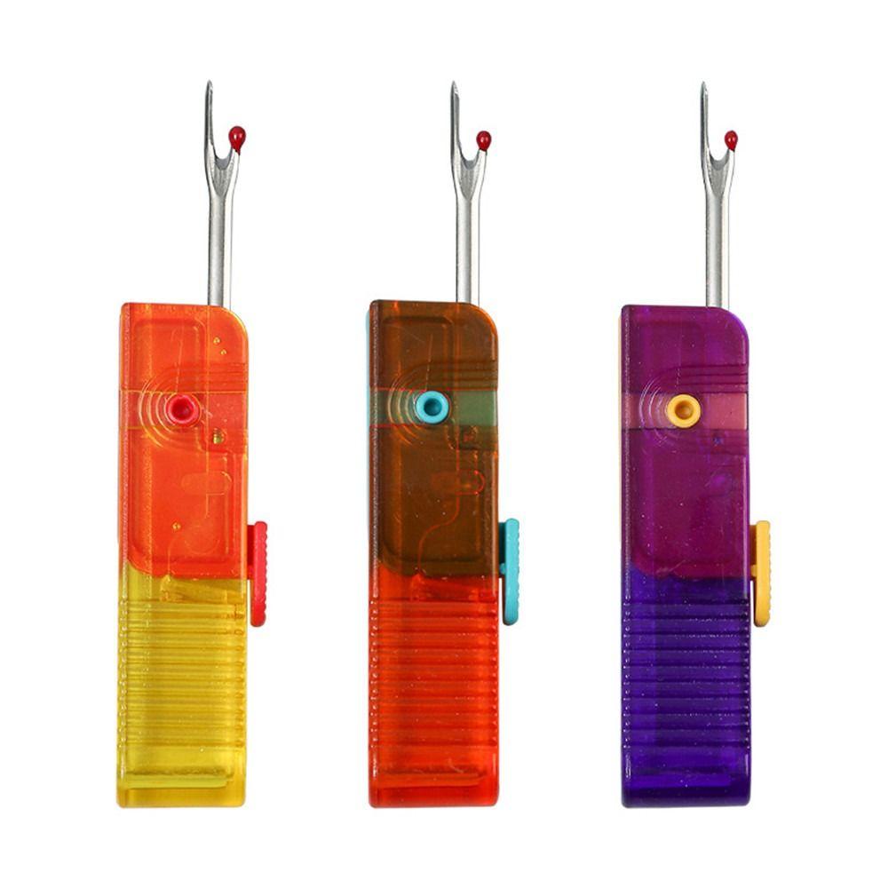 Multifunctional Seam Ripper Tool Steel Thread Remover Hand Sewing Stitch Unpicker Needlework