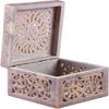 10.16 Cm Soapstone Carving Marble Jewellery Box For Women Trinket Ornament Box