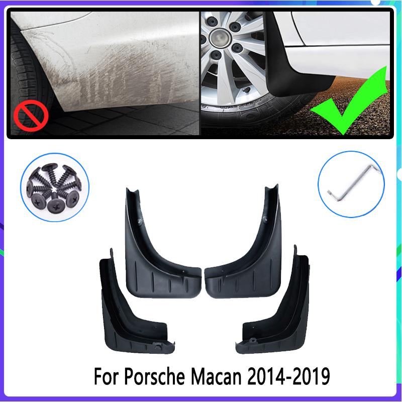 Car Mud Flaps for Porsche Macan 2014~ 2015 2016 2017 2018 Mudguard Splash Guard Fender Mudflaps Auto