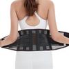 Lumbar Support Belt with Steel Plate for Disc Protrusion - Unisex, Breathable, Sports Use