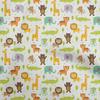 Cotton Flex Brown2 Fabric Animals Diy Clothing Quilting Fabric Print Fabric By Yard 40 Inch
