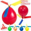 Air Balloon Helicopter Toy Funny Balloon Ortable Outdoor Helicopter Flying Kids Birthday Party Children's Day Game
