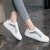Модные женские кроссовки Весна и Осень Повседневные плоские спортивные белые туфли Женская мода Удобные уличные кроссовки Женские Zapatos De Mujer