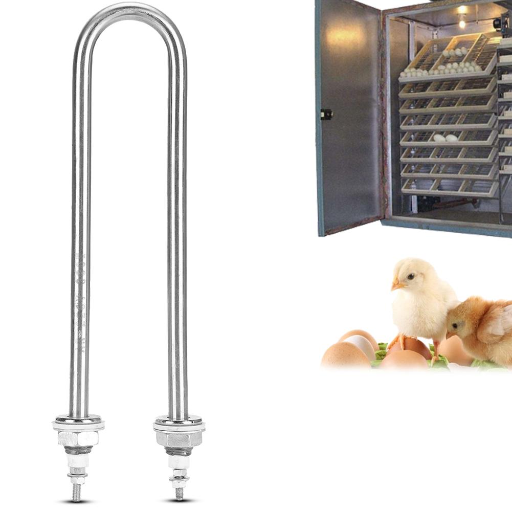 Incubator Humidification Tube Humidifier for Chicken Hatch Poultry Breeding EquipmentU Type 300W