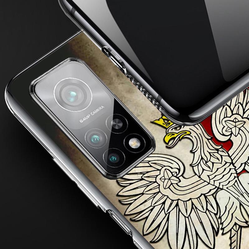 Чехол для телефона с флагом Польши для Xiaomi Redmi Note 15 14 13 12 11 10 Pro Plus 14S 12S 11S 11T 11E 10S Мягкий чехол-бампер Redmi No