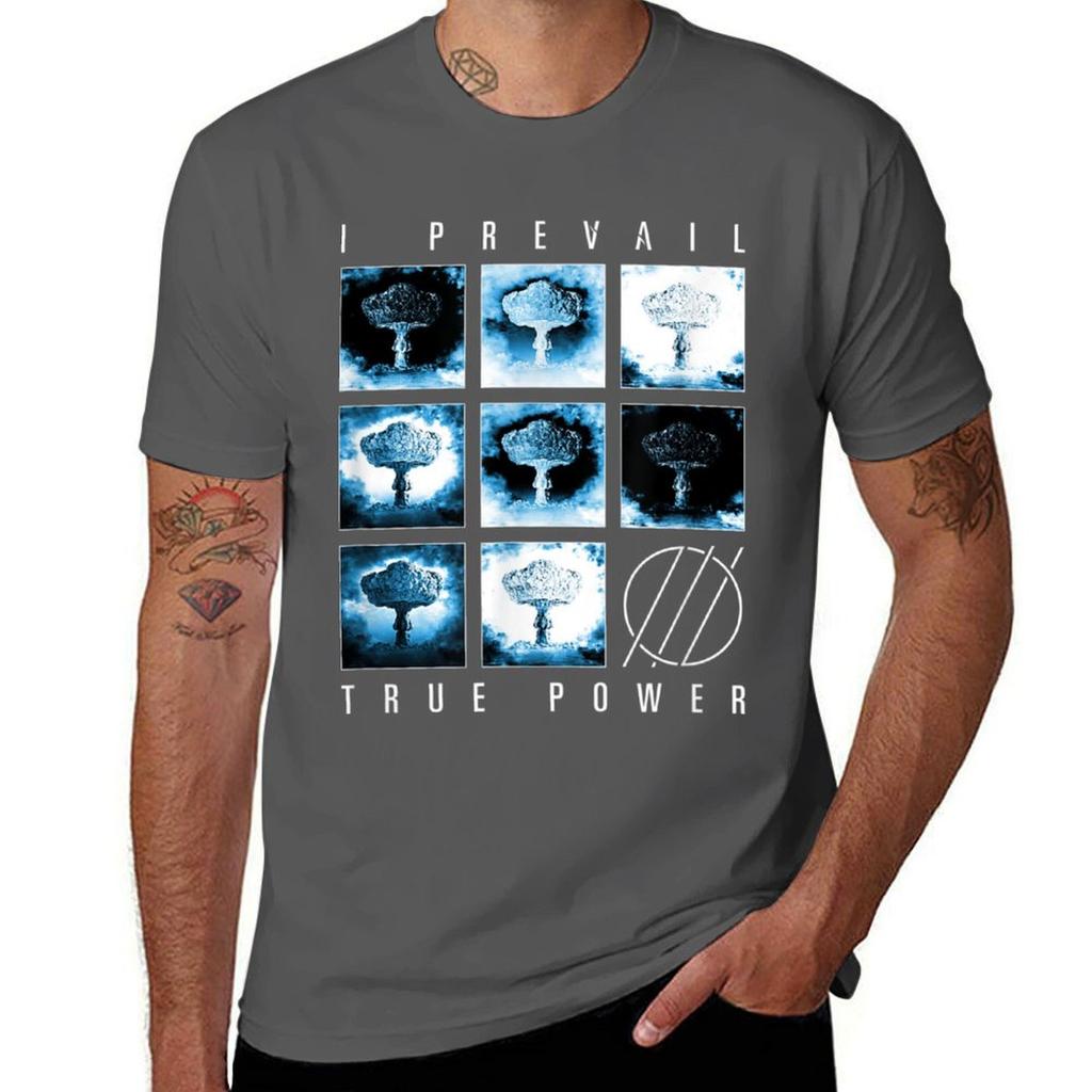 I Prevail Истинная Сила Облако Футболка футболки для мужчины графические футболки смешные футболки мужские футболки для мужчины упаковка хлопковая футболка