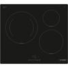 Induction Hob 60cm - BOSCH PUJ611BB5E SER4 Black - 3 Zones - L592xP522 Mm