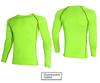 Мужские дышащие высокоэластичные быстросохнущие спортивные тайтсы с длинным рукавом