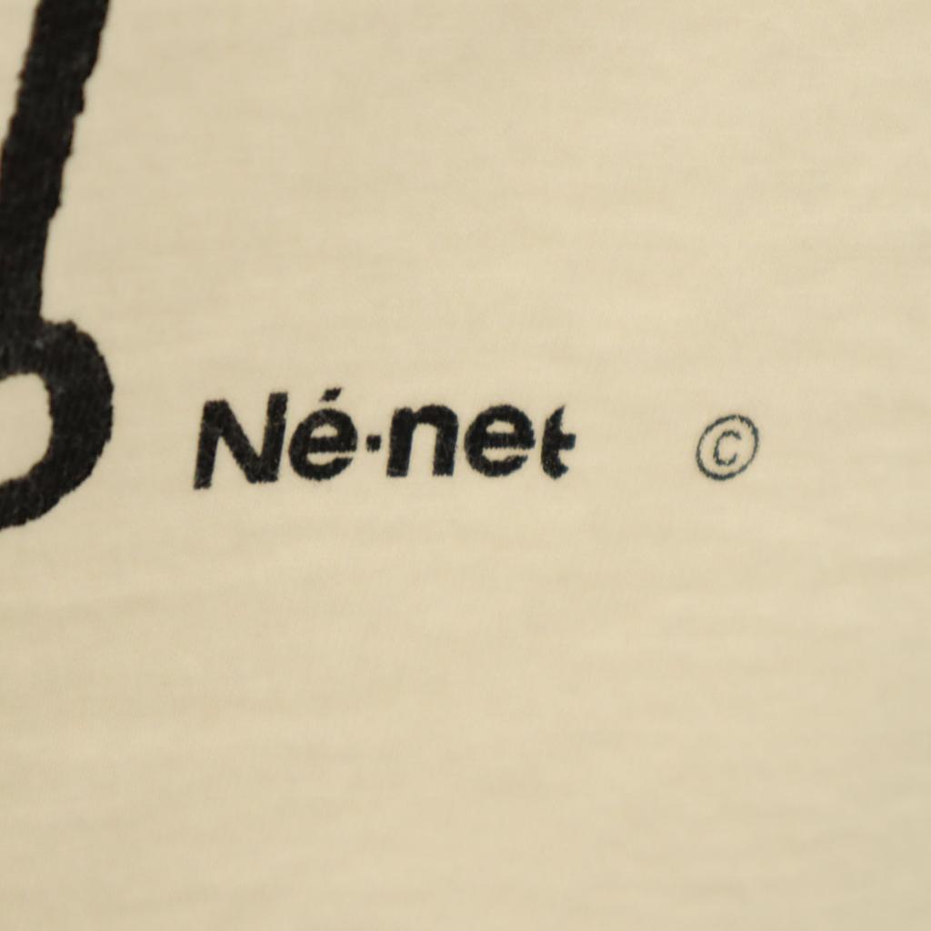 Ne-net сделано в Японии Футболка с коротким рукавом 3 кремовый Tabata-san Мужская Б/У