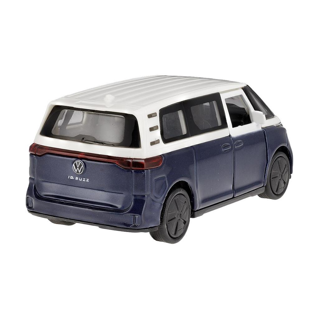 Model 1:34, VW ID BUZZ, biało - granatowy