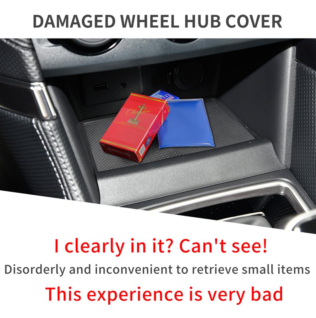 Для Subaru Forester 2019-2025 Бокс для хранения в центральной консоли Автомобильный лоток ABS Органайзеры Аксессуары Наведение порядка Черный