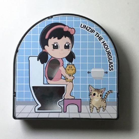 Уникальный чувствительный портативный песочные часы таймер декомпрессионная игрушка туалетные гаджеты