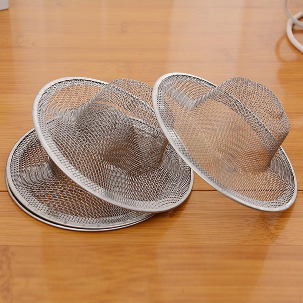 New Kitchen Shower Sewer Hair Clean Up Anti Clog Drain Filter Waste Catcher Mesh Trap Sink Strainer