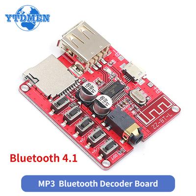 Плата Bluetooth-декодера MP3-аудиоприемник Беспроводной автомобильный динамик Усилитель Модифицированные платы Bluetooth 4.1