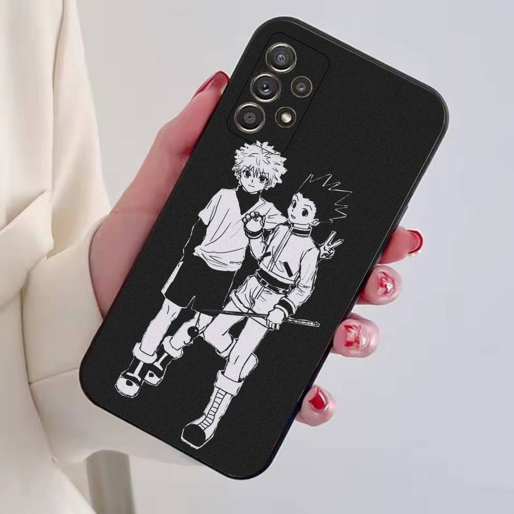 H-Hunter X Hunter Anime Phone Case For Samsung S25,S24,S21,S22,S23,S30,Ultra,S20,Plus,Fe,Soft Silicone Black Cover