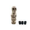 BAOQI Shift Knob Truck Universal Skull Style Car Truck Manual Lever Lever Knob Resin