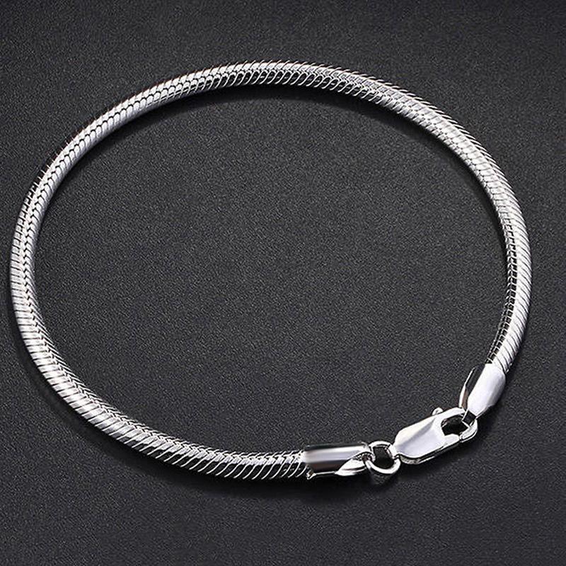 Plating E-Commerce Personalized Light Luxury Snake Bone Bracelet Exquisite And Versatile Couple Bracelet For Men And Women
