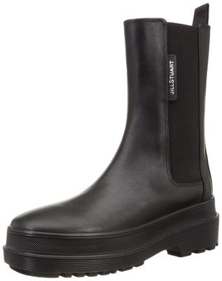 Stuart Fashion Boots Толстая подошва Боковые клинья Короткие сапоги B [Jill Shoe]
