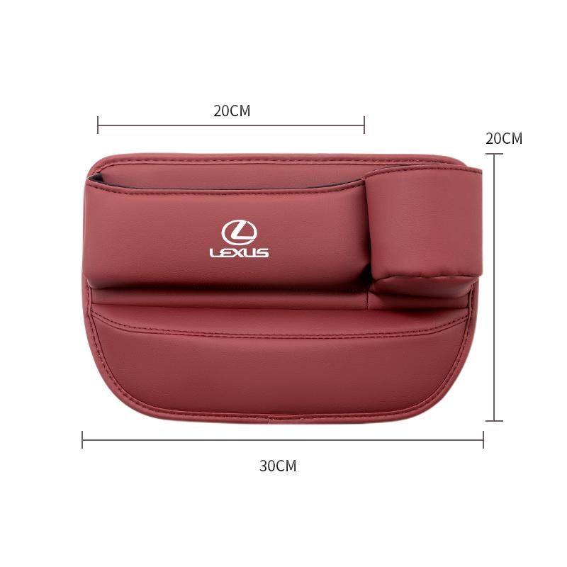 DJSZ3 Car Seat Gap Storage Box Seat Multifunction Gap Cup Holder For Lexus F SPORT ES RX NX LS UX LM LX GX LC RZ IS CT GS RC HS SC LXB