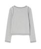 MILLO WOMEN Soft Long Sleeve T-Shirt [Melange Gray]