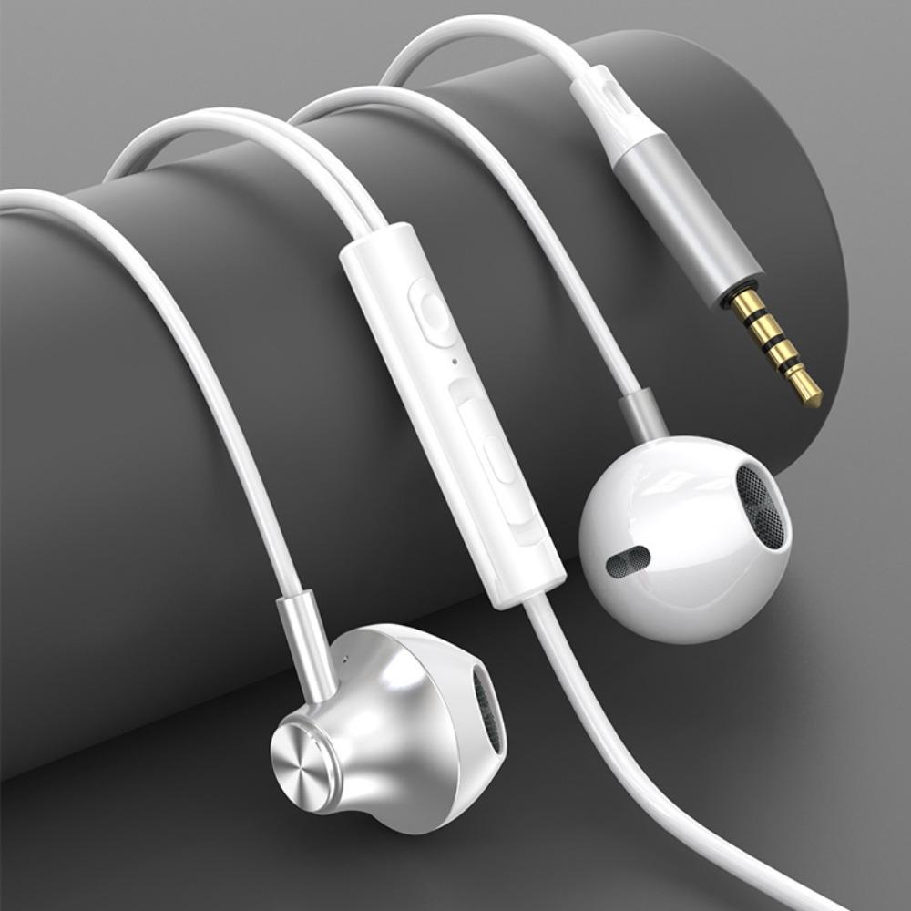 Type C Wired Earphone with Mic Wired Headset Stereo Wired Earbuds Gaming Earphone Gaming
