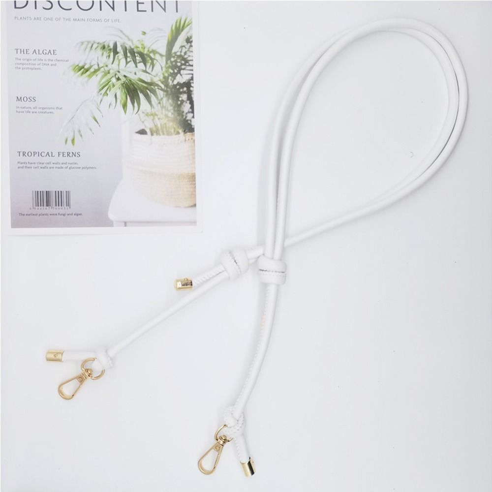 PU Leather Adjustable Shoulder Strap Solid Color Replacement Belt  Handbag Belt Replacement