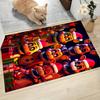 Christmas Fnaf Friends Carpet Rug Soft Washable Anti Slip Home Living Room Sofa Mats Personalized Christmas Rug